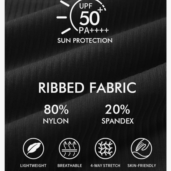 NWT Black Scalloped High Waist Bikini - Picture 3 of 5